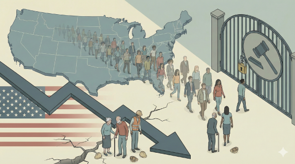 移民政策がもたらす米国の人口減少の深刻な影響とは？